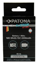Patona 1363 Platinum Usb-C Girişli Batarya Nikon EN-EL15C - Görsel 4