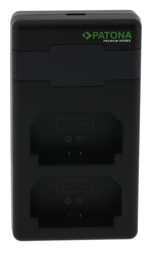 Patona 161858 Premium Twin Performans Pd Şarj Aleti Sony Np-Fz100 İncl. Usb-C Cable - Görsel 3