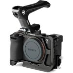 TILTA Half Camera Cage for Sony a7C II / a7C R Lightweight Kit - Black TA-T60-B-B - Görsel 2