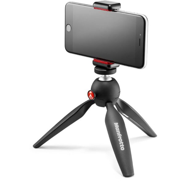 Manfrotto Mkpixiclamp Mii Mini Tripod Bk W/Phone Cl - Görsel 4