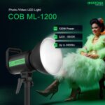 PATONA 4198 120W COB ML-1200 Bi Color Fotoğraf veVideo ışığı - Görsel 5