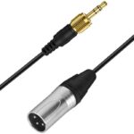 Comica CVM-DL-XLR Erkek 3.5mm TRS Alıcısı için Ses Kablosu