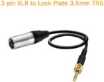 Comica CVM-DL-XLR Erkek 3.5mm TRS Alıcısı için Ses Kablosu - Görsel 3