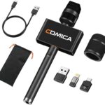 COMICA Revo S Kablosuz Ropörtaj Mikrofonu USB-C + Lightning Girişli Telefonlar için