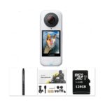 Insta360 X5 White Aksiyon Kamerası - Motosiklet Kiti (128 GB)