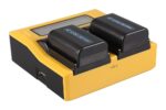 Patona 7525 Standart Seri İkili Lcd Usb Şarj Aleti Sony Np-Fm50 Np-F550 Np-F750 Np-F970
