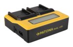 Patona 7557 Sony NP-FP50 NP-FH50 FV70 FV100  Piller İçin Çiftli Şarj Cihazı - Görsel 2
