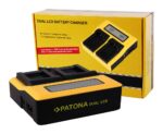 Patona 7645 Standart Seri İkili Lcd Usb Şarj Aleti Fuji Np-W126 - Görsel 3