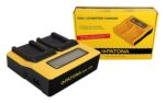 Patona 7695 Standart Seri İkili Lcd Usb Şarj Aleti Fuji Np-W235 - Görsel 4