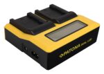 Patona 7695 Standart Seri İkili Lcd Usb Şarj Aleti Fuji Np-W235 - Görsel 3