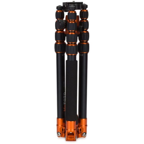Benro MeFOTO A1350Q1C RoadTrip Aluminum Travel Tripod Kit (Orange) - Görsel 2
