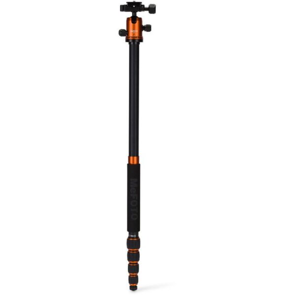 Benro MeFOTO A1350Q1C RoadTrip Aluminum Travel Tripod Kit (Orange) - Görsel 3