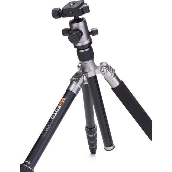 Benro MeFOTO A1350Q1C RoadTrip Aluminum Travel Tripod Kit (Orange) - Görsel 4