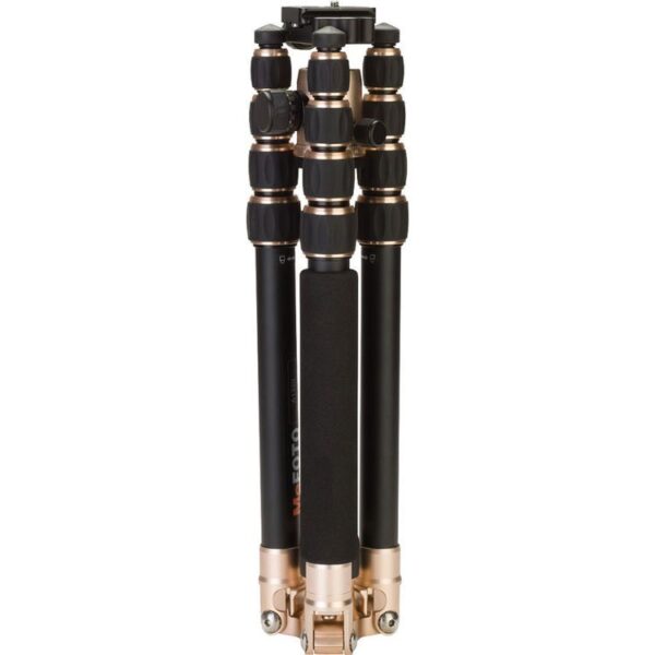 Benro MeFOTO A1350Q1A RoadTrip Aluminum Travel Tripod Kit (Amber) - Görsel 2