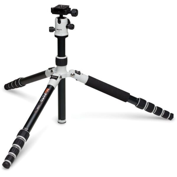 Benro MeFOTO A1350Q1A RoadTrip Aluminum Travel Tripod Kit (Amber) - Görsel 4