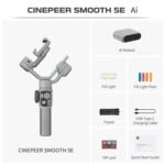 Zhiyun Cinepeer Smooth-5E Combo (Ai) - Görsel 4