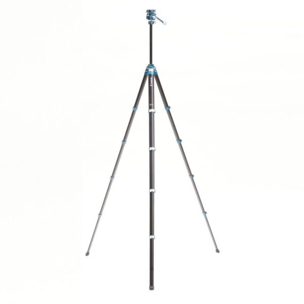 Benro CyanBird 2’si 1 arada Alüminyum Foto/Video Tripod Kiti - Görsel 3