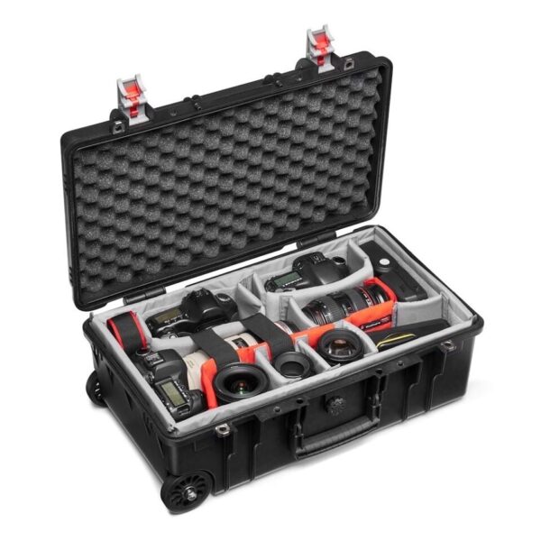 Manfrotto PL-RL-TH55 Reloader Tough Profesyonel Tekerlekli Sert Gövdeli Kalın Çanta - Görsel 4