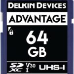 Delkin Devices 64GB Advantage 100/80MB/s UHS-I V30 SDXC Hafıza Kartı