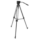 Kingjoy VT-2100L Video Tripod + VT-3520 Video Başlığı - Çantalı Kit - Görsel 4