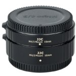 JJC AET-M43S(II) 10mm + 16mm AF Macro Extension Tüp (M4/3-Olympus-Panasonic)