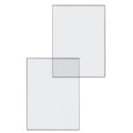Kaiser Glass Inserts flat glass 6 x 9 cm (4490)