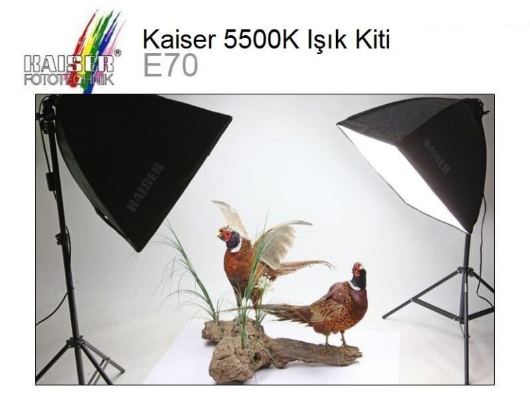Kaiser Studiolight E70 Taşınabilir Gün Işığı Seti (3167) - Görsel 2