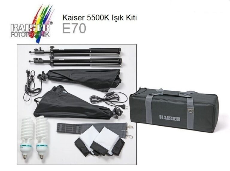 Kaiser Studiolight E70 Taşınabilir Gün Işığı Seti (3167) - Görsel 3