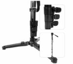 Kingjoy Mp208F Monopod + Vt-1510 Video Kamera Tripod Başliği + M3 360° Dönebilen Monopod Tabani - Görsel 3