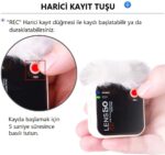 Lensgo 348C Beyaz 1V1 Kablosuz Tekli Mikrofon Seti - Görsel 3