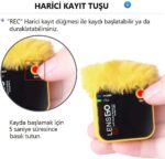 Lensgo 348C Sarı 1V2 Kablosuz İkili Mikrofon Seti - Görsel 3