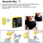 Lensgo 348C Sarı 1V2 Kablosuz İkili Mikrofon Seti - Görsel 5