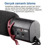 Lensgo LYM-DM30 Kamera Üstü Shotgun Mikrofon Seti - Görsel 2