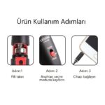 LensgoDM1 Tekli Yaka Mikrofonu Seti - Görsel 4