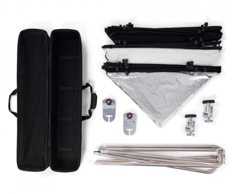 Manfrotto MLLC2201K Profesyonel 2x2mt Kasalı Large Kit - Çantalı - Görsel 4