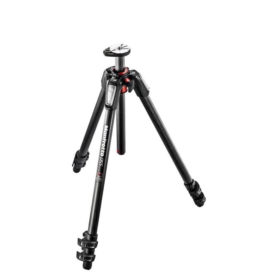 mt055cxpro3 Manfrotto MT055CXPRO3 055serisi 3 Kademeli Karbonfiber Tripod - Görsel 1