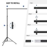Neewer Ayarlanabilir Fon Standı - Görsel 3