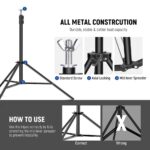 Neewer Ayarlanabilir Fon Standı - Görsel 4