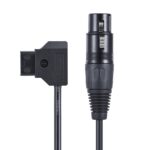 Andoer D4261 D-Tap Erkek - XLR 4-Pin Dişi Adaptör Güç Kaynağı Kablosu