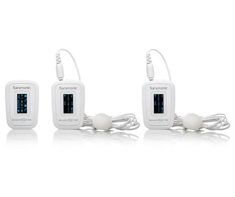 Saramonic Blink500 Pro B2W İkili Yaka Mikrofonu - Beyaz - Görsel 3