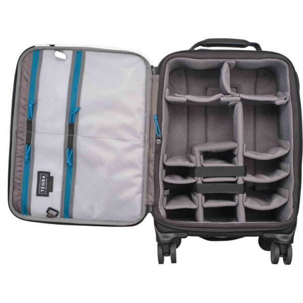 Tenba Roadie V2 Spinner 21 International 4 Tekerlekli Siyah Çanta - Görsel 2