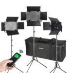 Viltrox Vl-D640T Led Light Panel +Accessories ( 3 Lü Kit )