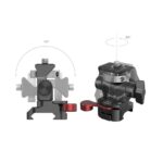 SmallRig 2906B Döndürme ve Eğim Ayarlı Monitör  NATO Kelepçesi - Görsel 2