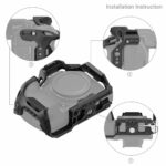 SmallRig 4003B Canon EOS R7 için Kara Mamba Kafesi - Görsel 4