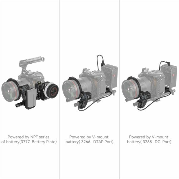 SmallRig 3781 Masifiz Kablosuz Follow Focus Temel Kiti - Görsel 4