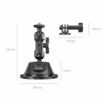 SmallRig SC-1K 4193 Aksiyon Kameraları için  Vantuz Montaj Desteği - Görsel 4