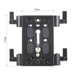 SmallRig 1798  15mm Çubuk Kelepçeli Taban Plakası - Görsel 2