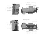 SmallRig 3715 GFX100S / 50S için Kafes ve Kablo Kıskacı - Görsel 3