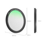 SmallRig 4217 MagEase Manyetik 1/4 Etkili Siyah Sis Filtresi (52mm) - Görsel 3