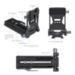 SmallRig 4323 Sony FX6 Canon C70 Sinema Kameraları için  V-Mount Pil Montaj Plakası Kiti - Görsel 3